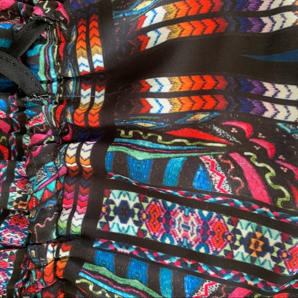 Size 16 City Chic Biba Printed Maxi Dress - Picture 8 of 9